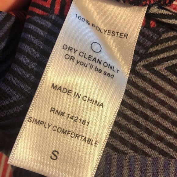 Lularoe light weight cardigan fun pattern tassels - Picture 3 of 4